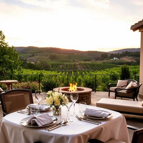 romantic stays at Yountville's finest resorts