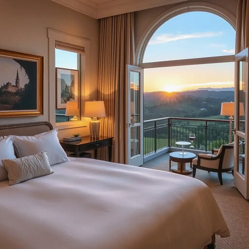 top rated luxury accommodations in Yountville