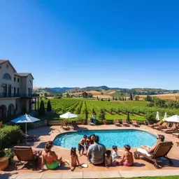 family-friendly upscale resorts in Yountville