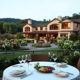 Yountville upscale resorts with fine dining experiences
