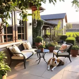 pet-friendly boutique accommodations in Yountville